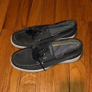 Gray women’s sperrys